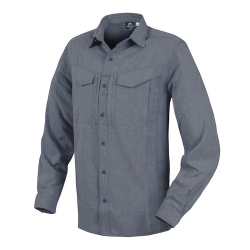 Helikon - Defender Mk2 Herrenhemd® - Melange Blau - KO-DGM-PO-6520Y - Hemden & Pullover