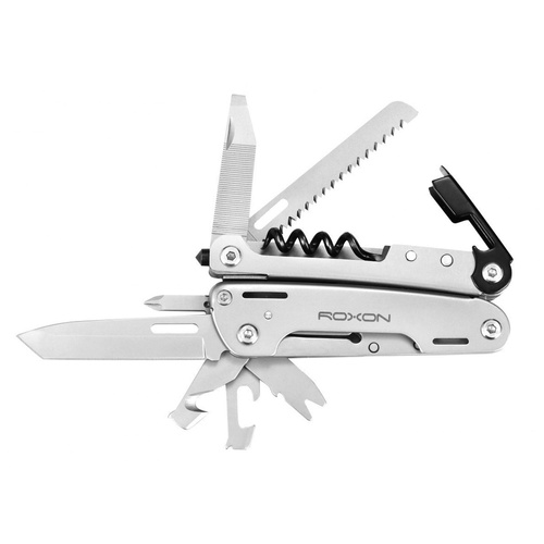 Roxon - Multitool S801S mit einem Satz Bits - Perlgrau - CM1334 - Multitools - Multitools