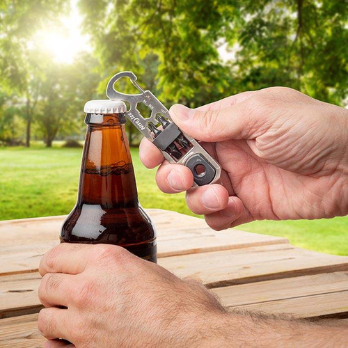 Microtools - Nite Ize - DoohicKey® Ratchet Key Too - Rostfreier Stahl - KMTRT-11-R3