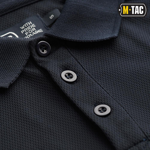 M-Tac - Polohemd Elite Tactical Coolmax - Dark Navy Blue - 80010015 - T-Shirts