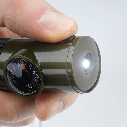 Pentagon - Mil-Tec - 6in1 Überlebenspfeife - Grün - 16328401 - Pentagon