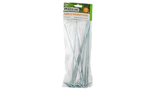 Outdoor - Rockland - Stainless tent pegs - 26 cm - 10 pcs - Hängematten & Zelte