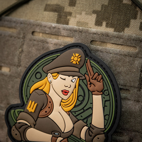 M-Tac – Tank Girl Patch – PVC – Vollfarbe – 51348344 - 3D PVC Morale Patches