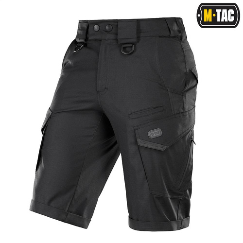 M-Tac - Aggressor Gen.II Flex Tactical Shorts - Polycotton - Schwarz - 20014002 - Kurze Hose