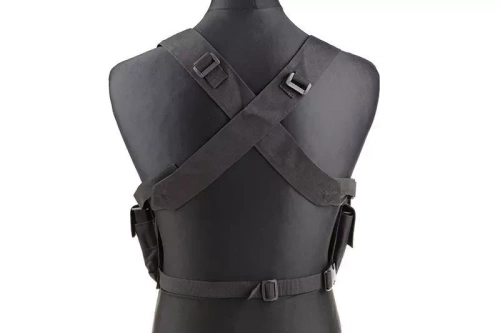 Ausrüstung - GFC Tactical - Chest Rig Tactical Vest - Nylon - Schwarz - GFT-18-007965 - Chest Rig Westen