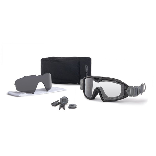 Ballistische Brillen (Goggles) - ESS - Influx Pivot Ops Core - Schwarz - EE7018-18