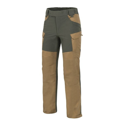 Helikon - Hybrid Outback Pants® Hose - DuraCanvas® - Coyot / Taiga Green- SP-HOP-DC-1109A - Cargohosen