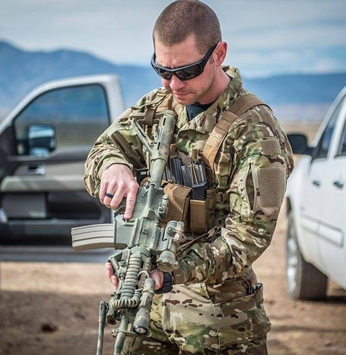 Chest Rig Westen - Helikon - Kamizelka Wettbewerb MultiGun Rig® - Coyote - KK-CMR-CD-11