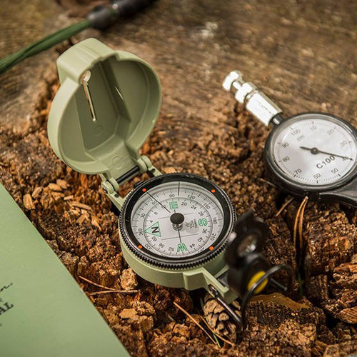 Kompasse - Helikon - Ranger Mk2 Kompass - Beleuchtet - KS-RL2-AL-82