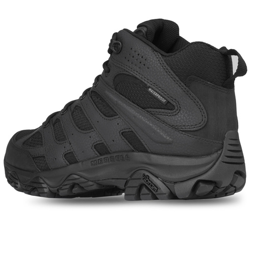 Merrell - Moab 3 Mid Tactical Response Wasserdichte Stiefel - Schwarz - J003911 - Militärstiefel