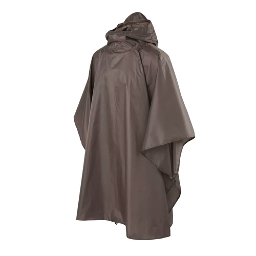 Helikon - Poncho Lightweight - Polyester Ripstop - Earth Brown - PO-LHW-PO-0A - Ponchos - Regenumhänge