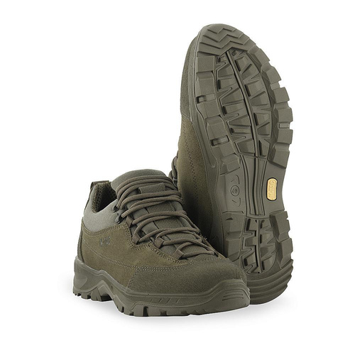 Militärstiefel - M-Tac - Patrol R Taktische Stiefel - Leder - Olive - 30203901