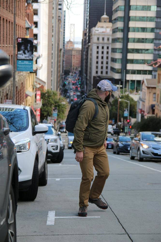 Militärjacken - Helikon - Urban Hybrid Softshell® - StormStretch® - Adaptive Green - KU-UHS-NL-12