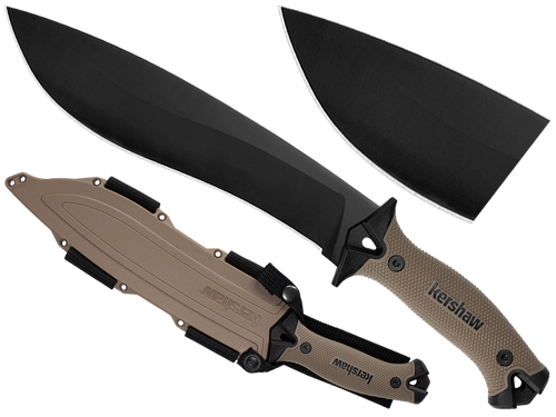 - Kershaw - Militärmachete Camp 10 - Tan - 1077TAN -