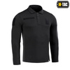 M-Tac - Taktisches Poloshirt mit langen Ärmeln - Schwartz - 80021002
