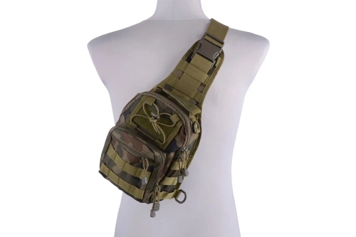 GFC Tactical - Taktische Umhängetasche - MOLLE - Nylon - Wz. 93 PL Woodland - GFT-20-018816 - Stadtrucksäcke
