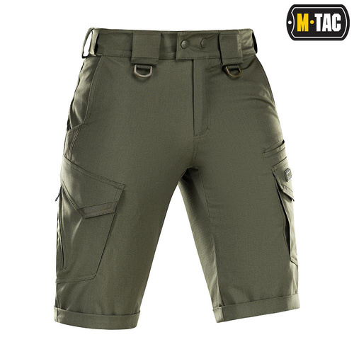 M-Tac - Aggressor Gen.II Flex Tactical Shorts - Polycotton - Army Olive - 20014062 - Kurze Hose - Bekleidung