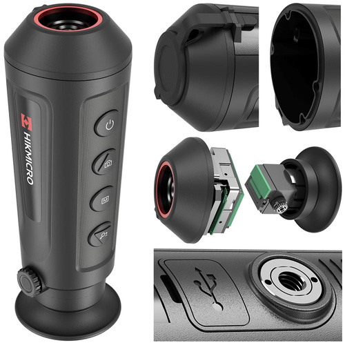 Hikvision - Wärmebildkamera Hikmicro Lynx Pro LE10 - Schwarz - HM-TS02-10XG/W-LE10 - Wärmebildgeräte - Outdoor