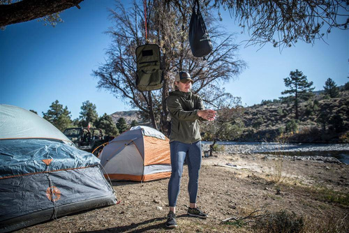 Helikon - Reise-Toilettenbeutel - Schwarz / Olive Green -Schwarz / Olive Green - MO-TTB-NL-0201A - Seitentaschen & Organizer