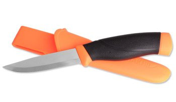Morakniv - Companion HeavyDuty F - Kohlenstoffstahl - Orange - 12495