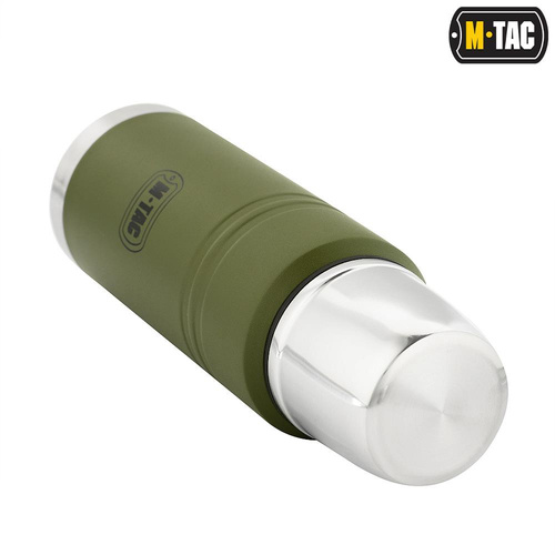 Outdoor - M-Tac - Edelstahl-Thermoskanne - 750 ml - Olive - UN-B04-750A - Tassen & Thermoskannen