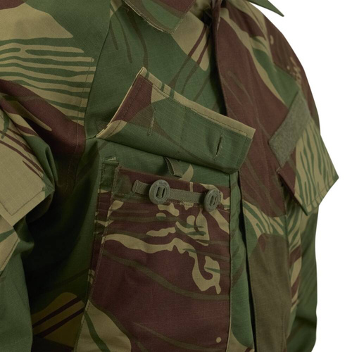 Helikon - Militär-Sweatshirt Raid - Ripstop - 8 Taschen - US Woodland - BL-RAD-SP-03 - Sweatshirts & Kampfhemden - Bekleidung