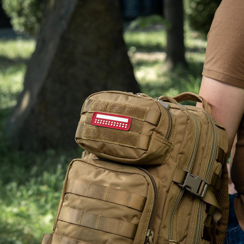 M-Tac - Aufnäher - Flagge von Polen - Fluoreszierend - Pixel / Rechteck - Rot - 51005233 - Flaggen - Verschiedenes