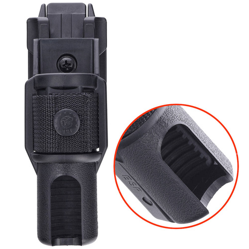 ESP - UBC-05 Teleskop-Schlagstockhalter mit HL-Griff - 16-21'' - Schwarz - BH-54-HL - Notwehr Zubehor - Ausrüstung