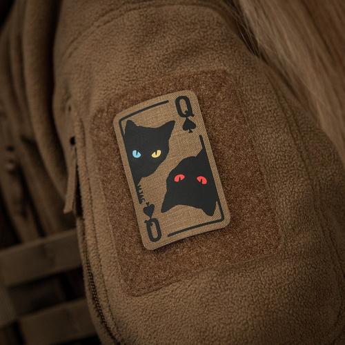 Andere - M-Tac – Queen of Spades Patch – Cordura 500D – Coyote/Schwarz – 51362005