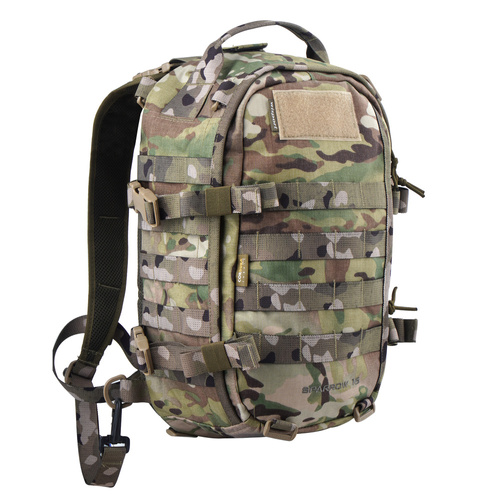 Outdoor - WISPORT - Sparrow 16 Rucksack mit zwei Seitentaschen - 16 + 10 l - Multicam - Militärrucksäcke
