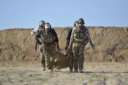 Ausrüstung - Direct Action - Combat Stretcher Taktische Bahre - MultiCam - PO-CSTR-NLN-MCM - Erste Hilfe