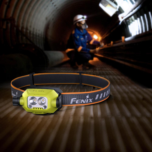 Fenix - LED-Stirnlampe WH23R - 600 lm - Gelb - WH23R - LED-Taschenlampen