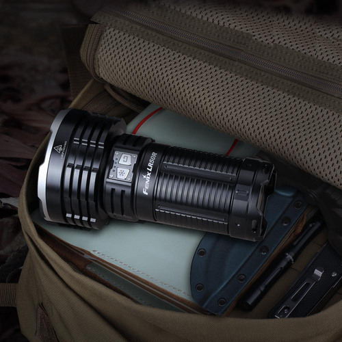 LED-Taschenlampen - Fenix - LED-Akku-Suchscheinwerfer mit Powerbank-Funktion - 12.000 mAh - 12.000 Lumen - LR50R