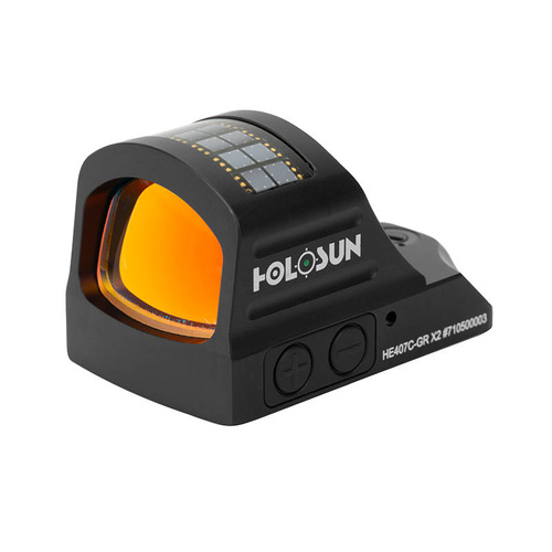 Holosun - HE407C-GR X2 Elite Micro Green Dot - Solarmodul - Holosun Kollimatorvisiere - Outdoor