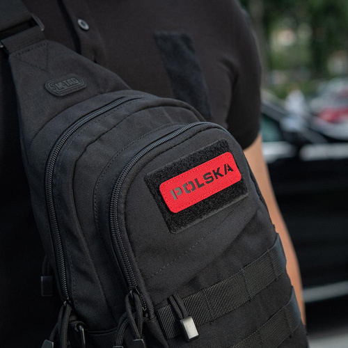 M-Tac - Aufnäher Polen 25x80 - Laserschnitt - Rot / Schwarz - 51004133 - Andere - Verschiedenes