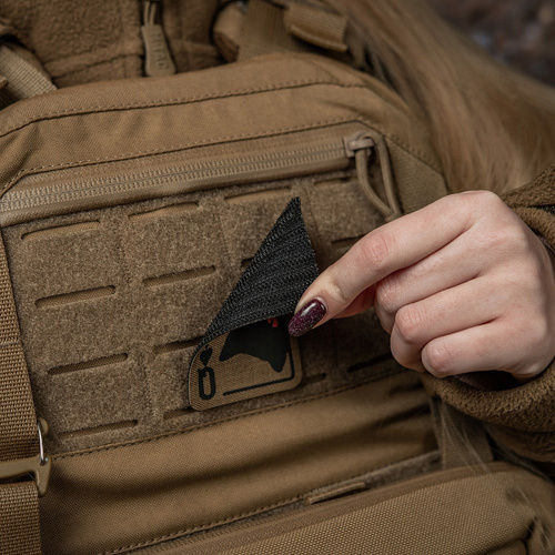 Verschiedenes - M-Tac – Queen of Spades Patch – Cordura 500D – Coyote/Schwarz – 51362005 - Andere