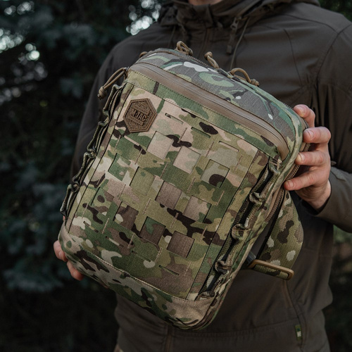 Rucksäcke - M-Tac - Umhängetasche Laser Cut - Cordura - Multicam - 10241008 - Laptoptaschen