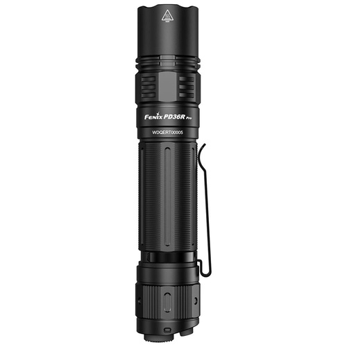 Fenix - Taschenlampe LED PD36R Pro mit 5000 mAh Akku - 1600 lm - Schwarz - PD36R - LED-Taschenlampen