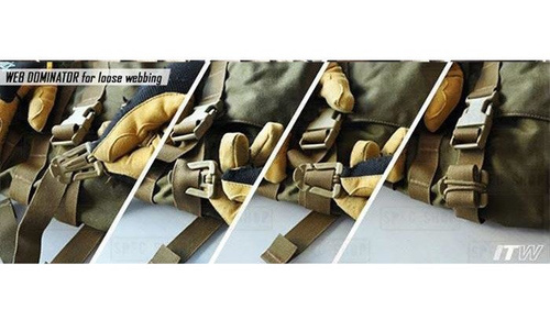 Outdoor - ITW Nexus - Web Dominator - Kojotenbraun - Schnallen