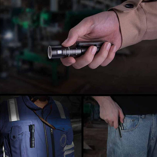 LED-Taschenlampen - Fenix - LED-Taschenlampe LD12R mit Wiederaufladbarer Batterie - 600 lm - Schwarz - LD12R