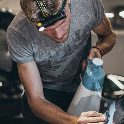 Armytek - Stirnlampe Wizard C2 Pro - Magnetisches Ladegerät - 2500 lm - 18650 - Schwarz - F08701C - LED-Taschenlampen - Outdoor