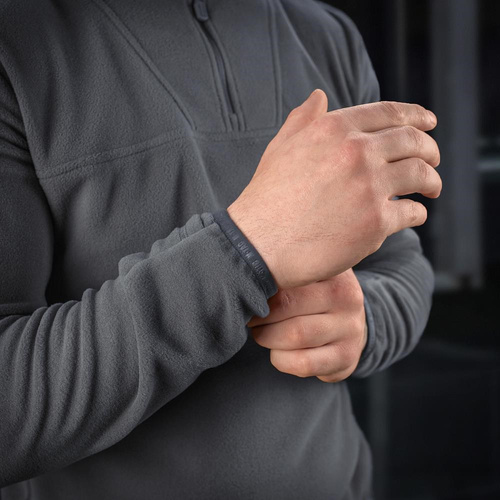 M-Tac - Fleecejacke Delta Polartec - Ciemnoszary - 70016012 - Fleece-Sweatshirts - Bekleidung