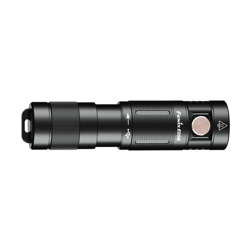 LED-Taschenlampen - Fenix - Wiederaufladbare LED Taschenlampe E09R - Schlüsselanhänger -600 Lumen - Schwarz - 039-485