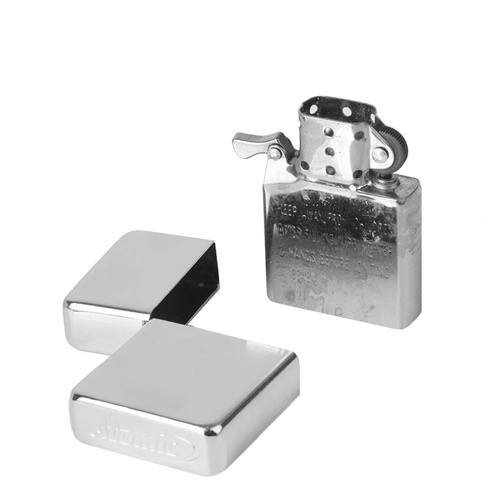 Atomic - US Sturmfeuerzeug - Gebürstet - 15224001 - Feuer - Outdoor