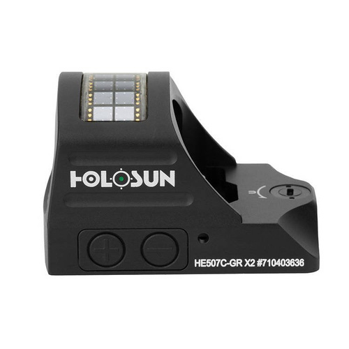 Holosun Kollimatorvisiere - Holosun - HE507C-GR X2 Elite Micro Green Dot - Solarmodul