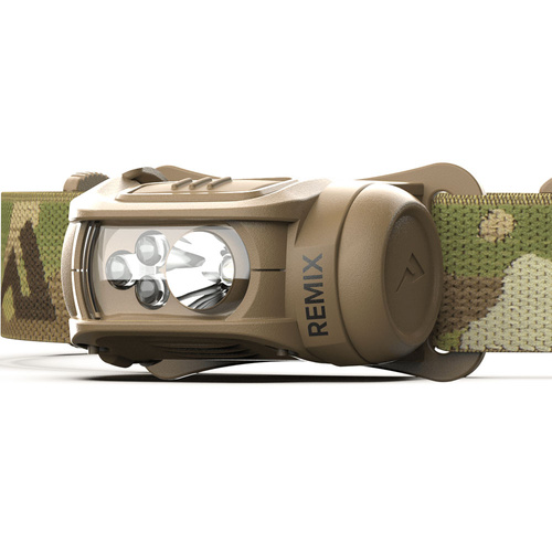 Stirnlampen - Princeton Tec - Stirnlampe REMIX PRO - TAN / MultiCam - RMX300PRO-RD-MC