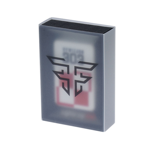 Tasman - Benzinfeuerzeug - Geschwader 303 Schachbrett - White Matte - Q310082 - Feuer - Outdoor