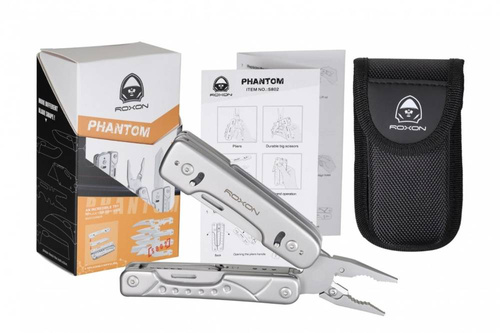 Roxon - Multitool mit austauschbarer Klinge und Drahtschneider Phantom - S802 - Multitools - Multitools