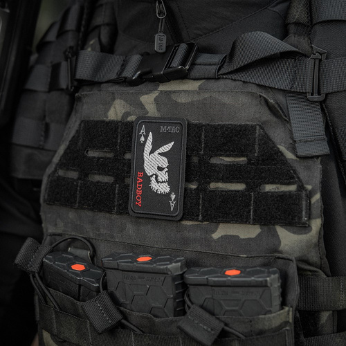 M-Tac – Bad Boy Aufnäher – Stickerei – Schwarz – 51390002 - Morale Patch