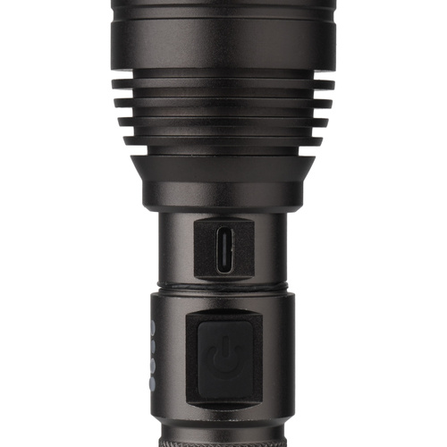 LED-Taschenlampen - Falcon Eye - Hand-Taschenlampe Alpha 1000 RC - Blitzlicht - Fokus - 1000 lm - Schwarz - FHH0122